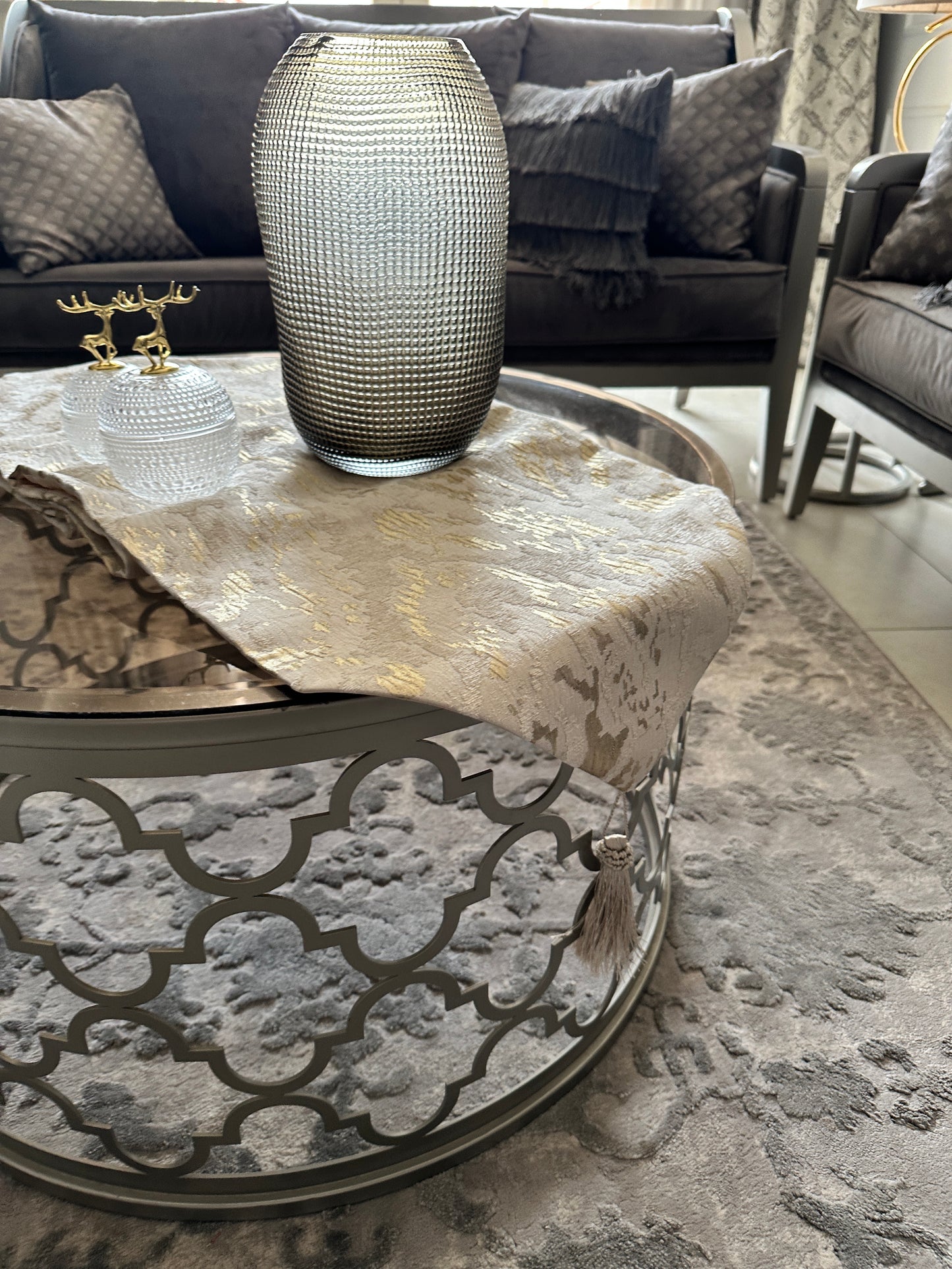 Lavish Mist beige runner