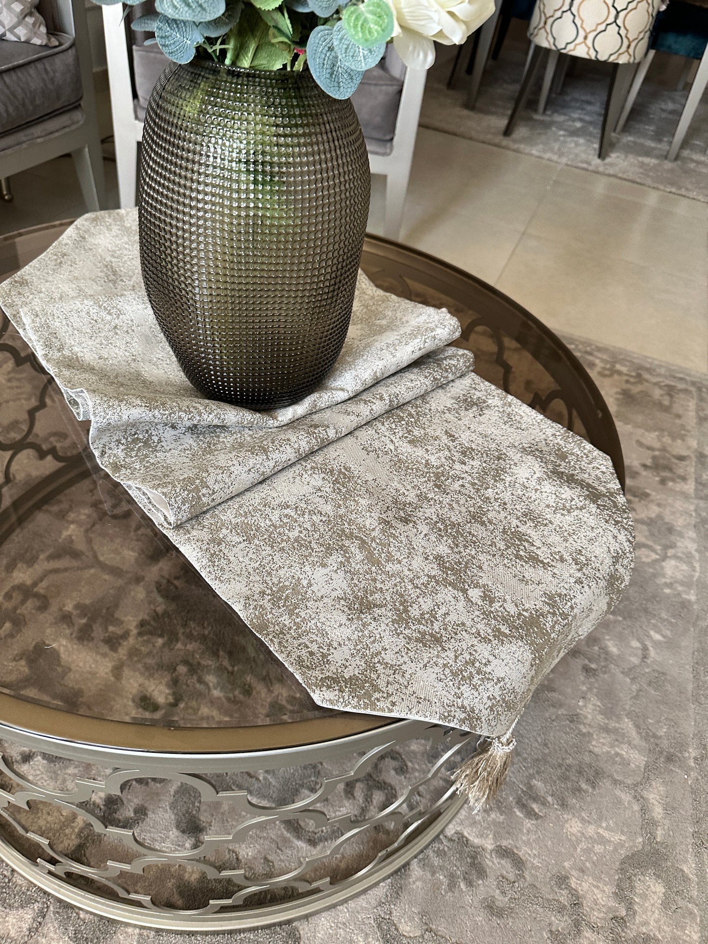 Cafe&grey airbrush runner