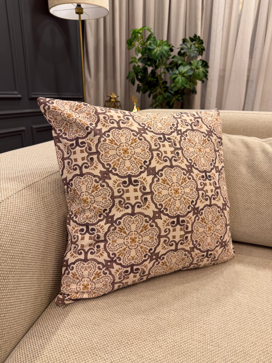 .Golden dusk cushion