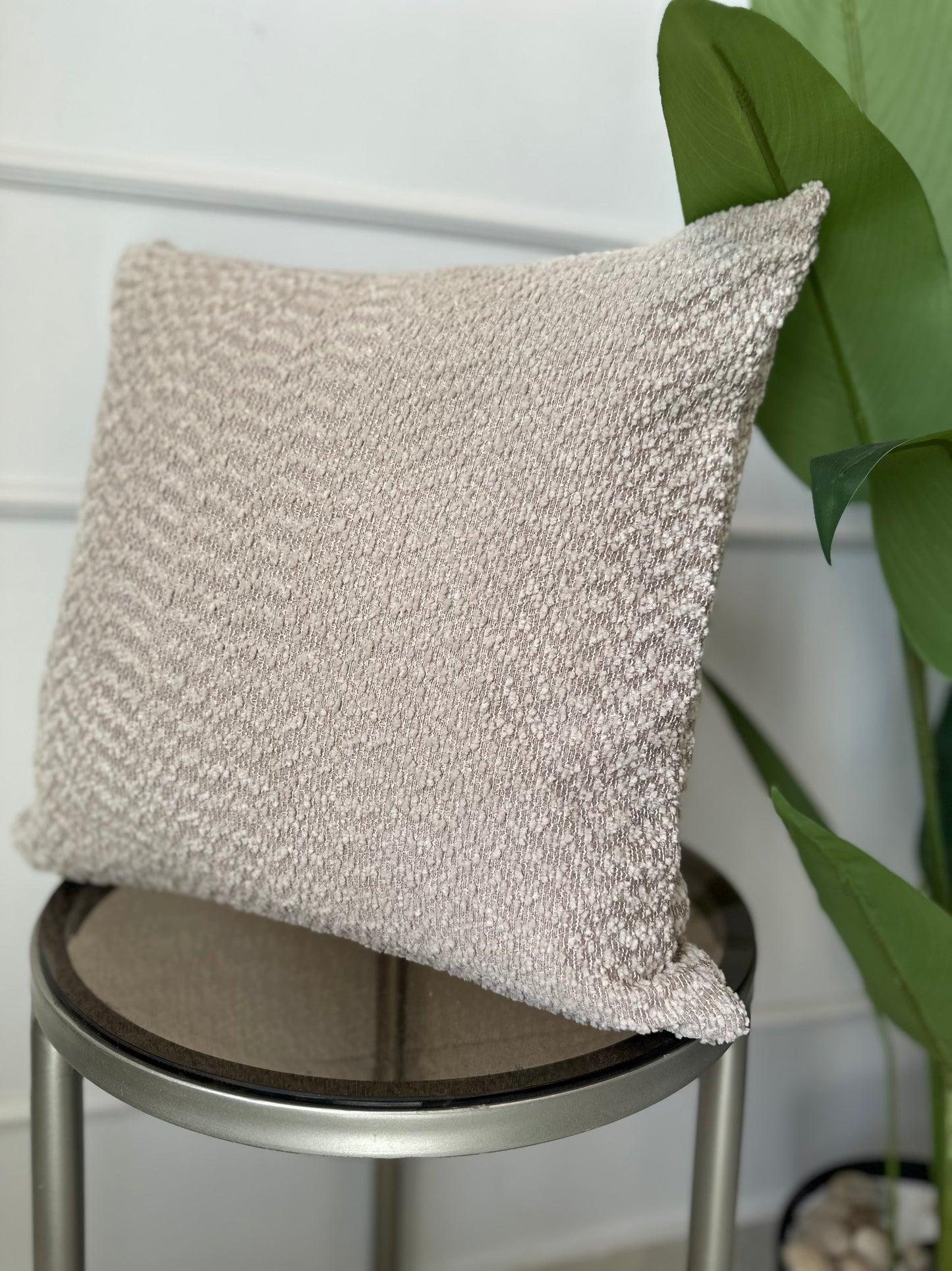 Beige ivory dune cover cushion