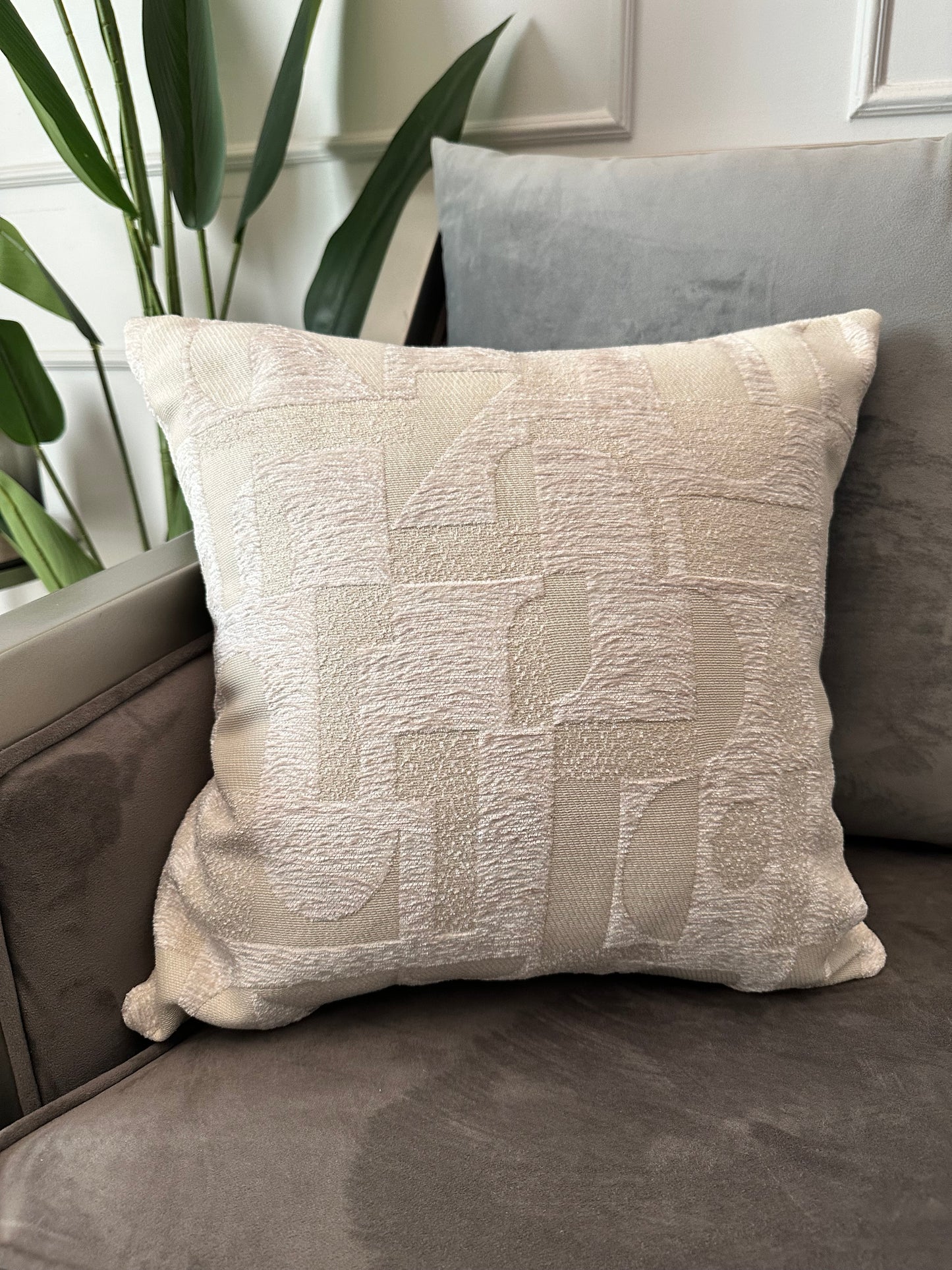 Offwhite Monoweave cushion cover