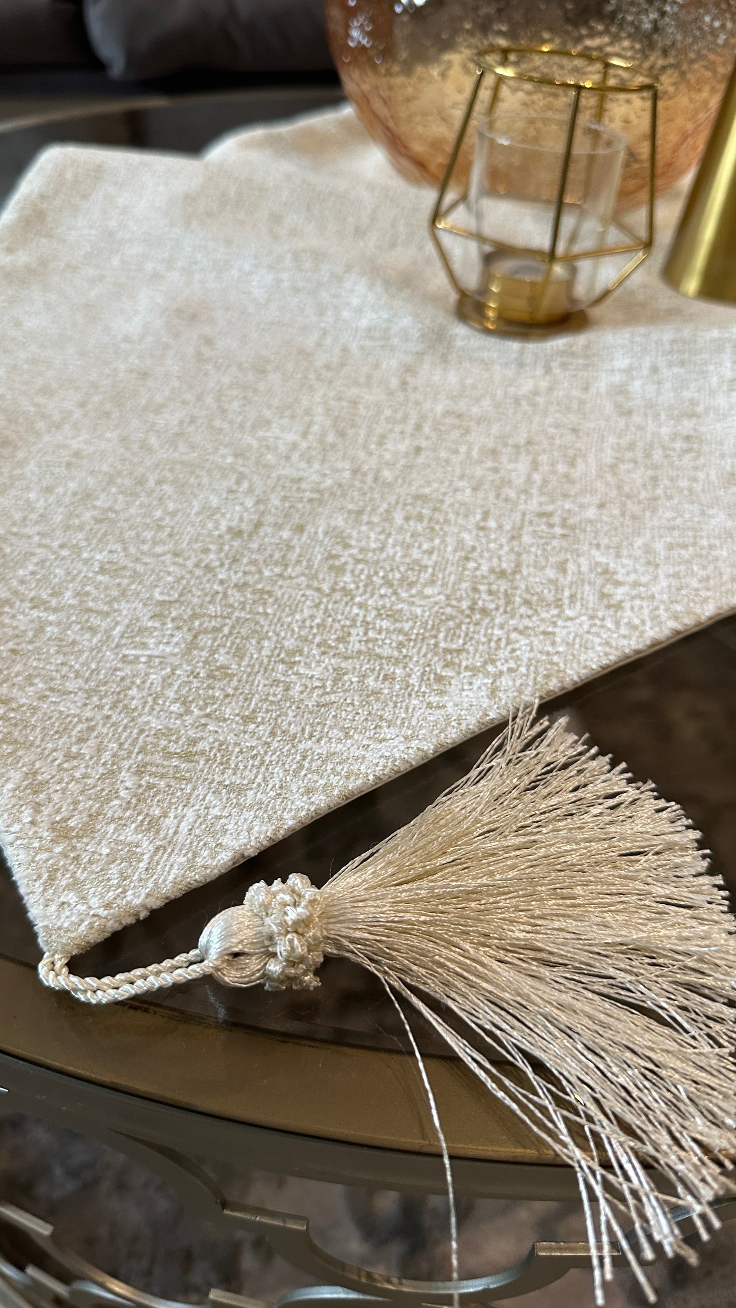 Offwhite&gold runner